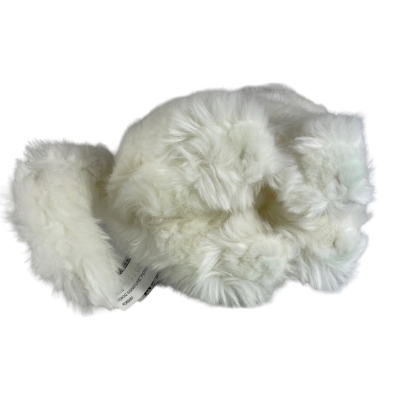 Webkins Signature Persian White Cat Gold Patch Vintage Ganz Plush Kitty No Code - Picture 16 of 16